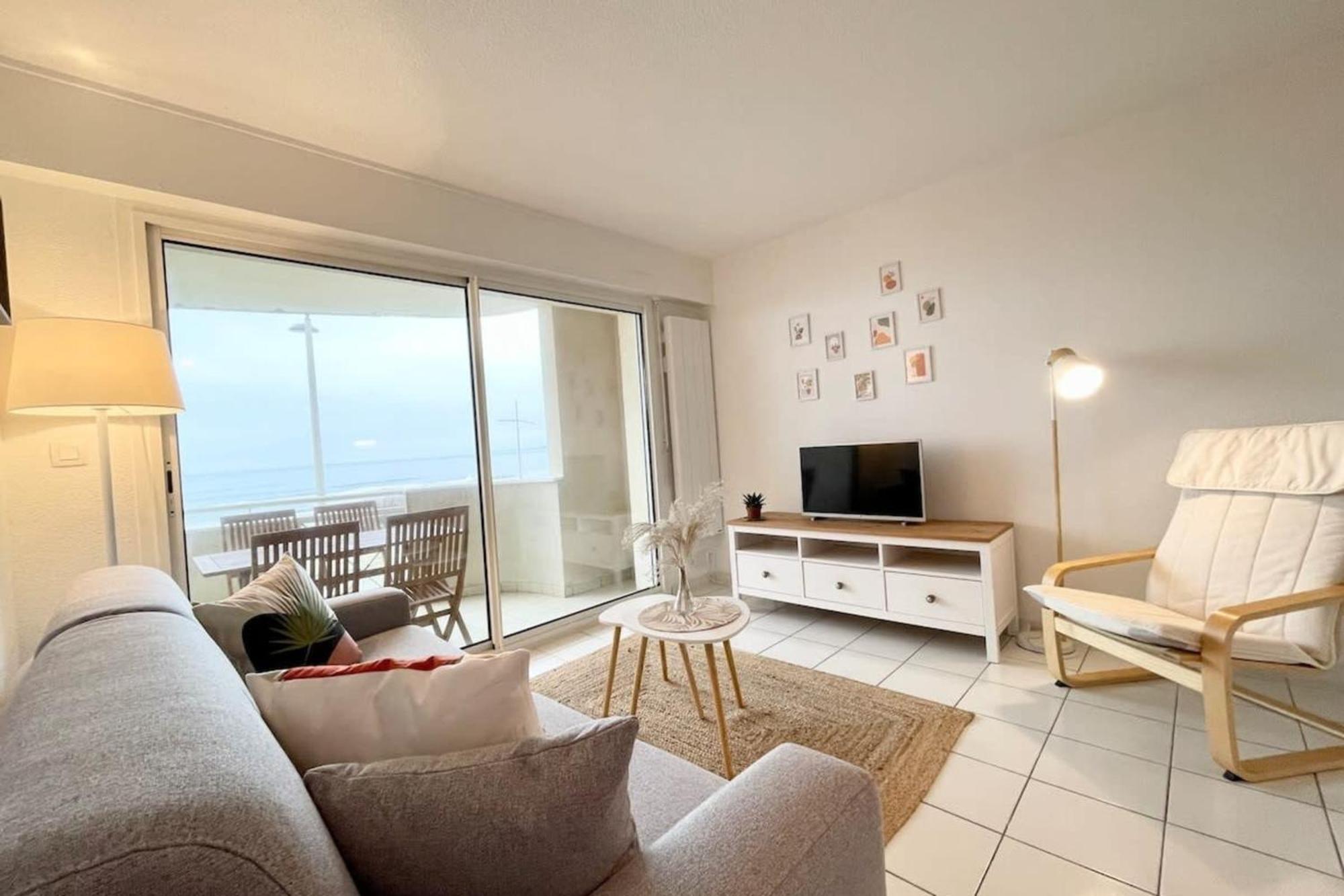 Splendide T2 Archi Cocooning Vue Mer 180 Ploemeur Extérieur photo