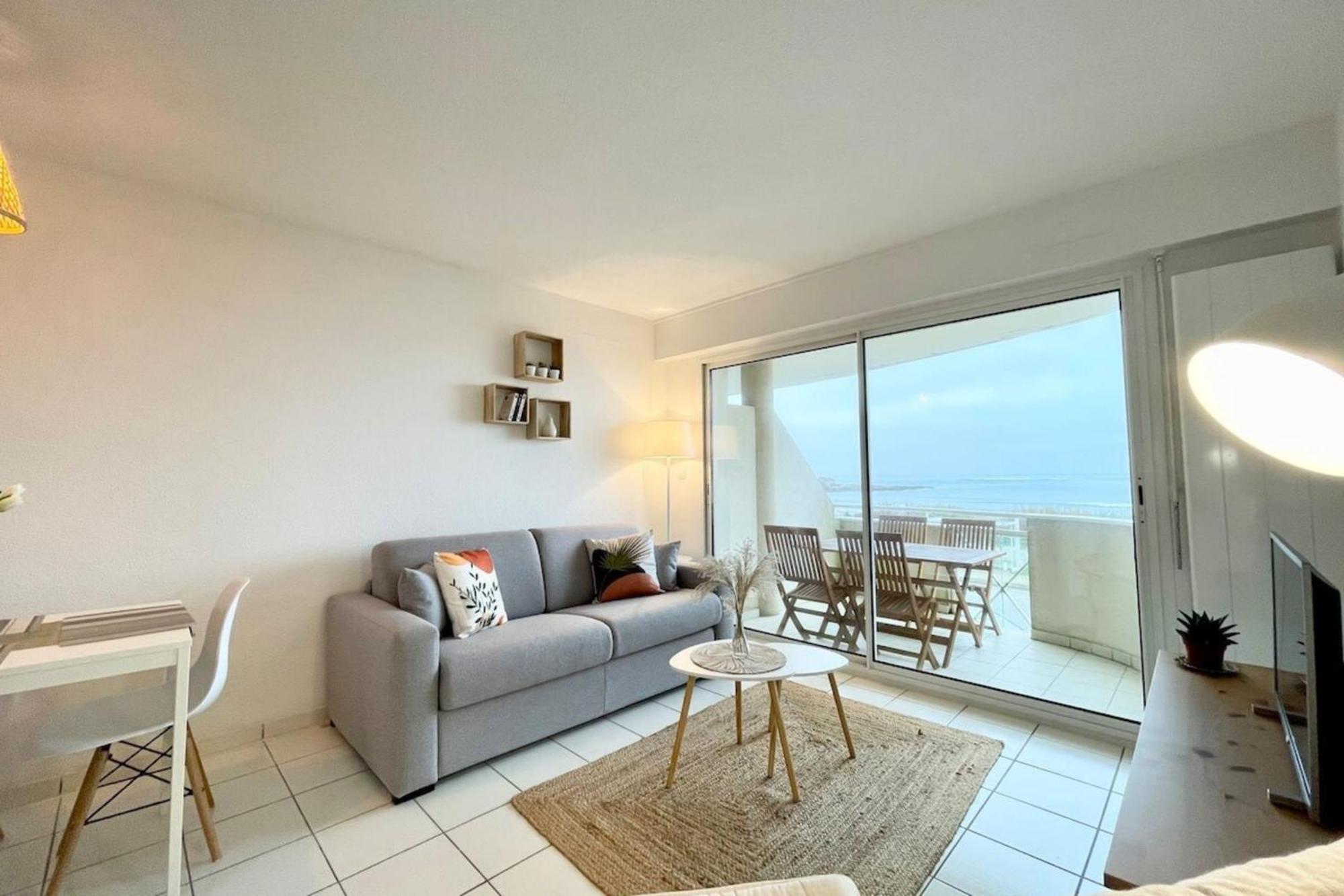 Splendide T2 Archi Cocooning Vue Mer 180 Ploemeur Extérieur photo