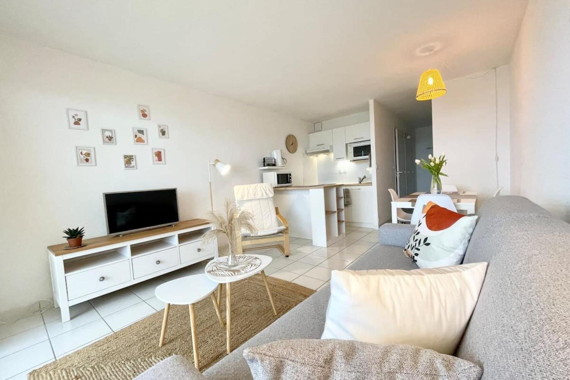 Splendide T2 Archi Cocooning Vue Mer 180 Ploemeur Extérieur photo