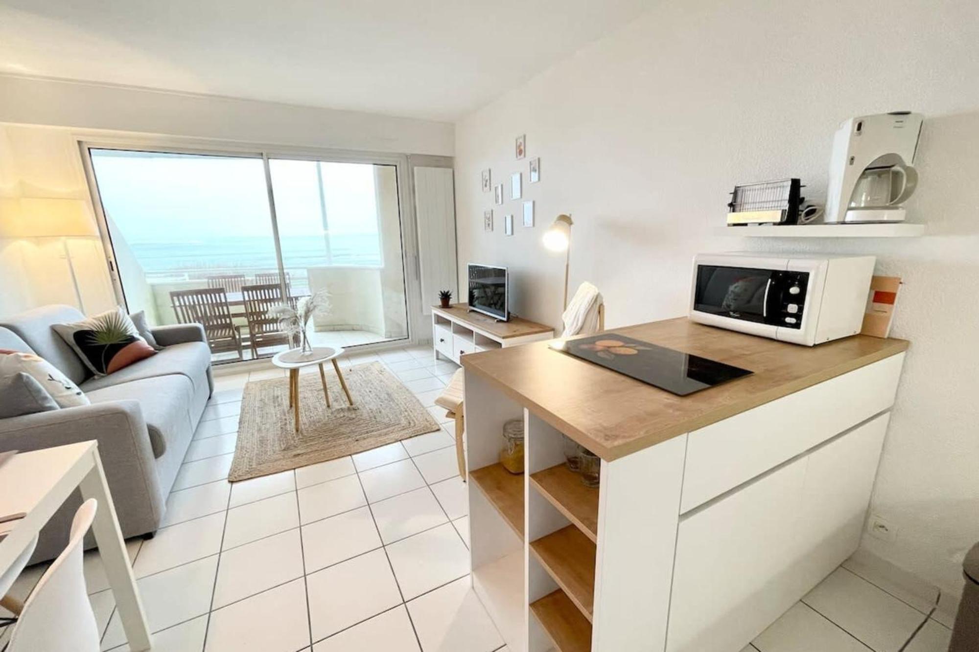 Splendide T2 Archi Cocooning Vue Mer 180 Ploemeur Extérieur photo